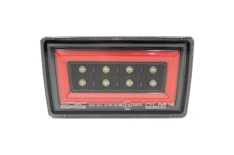 OLM F1 NB+R V2 (Clear Lens, Gloss Black Base, Red Bar) - 2022 WRX