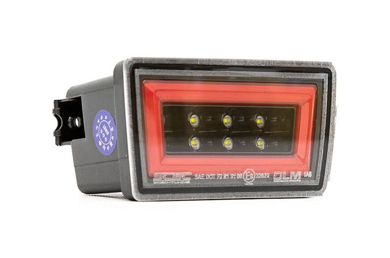 OLM F1 NB+R V2 (Clear Lens, Gloss Black Base, Red Bar) - 2022 WRX