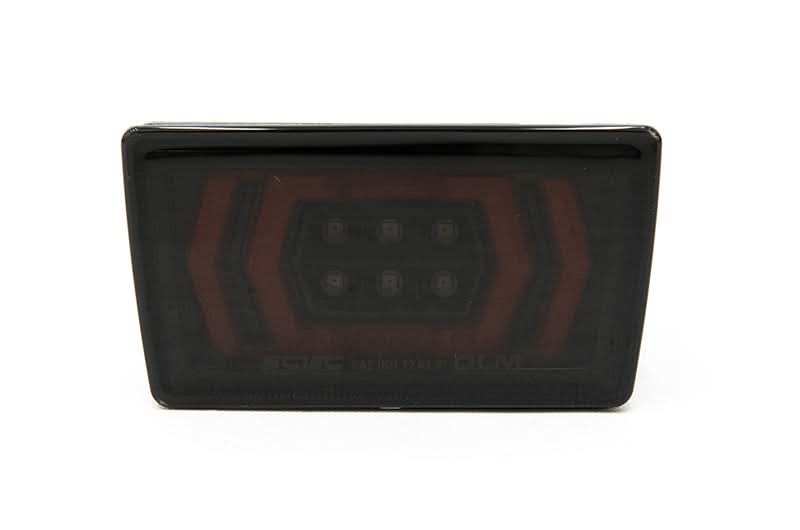 OLM Vector F1 Light Red Bar Smoke Lens 2011-2014 WRX / STI Sedan