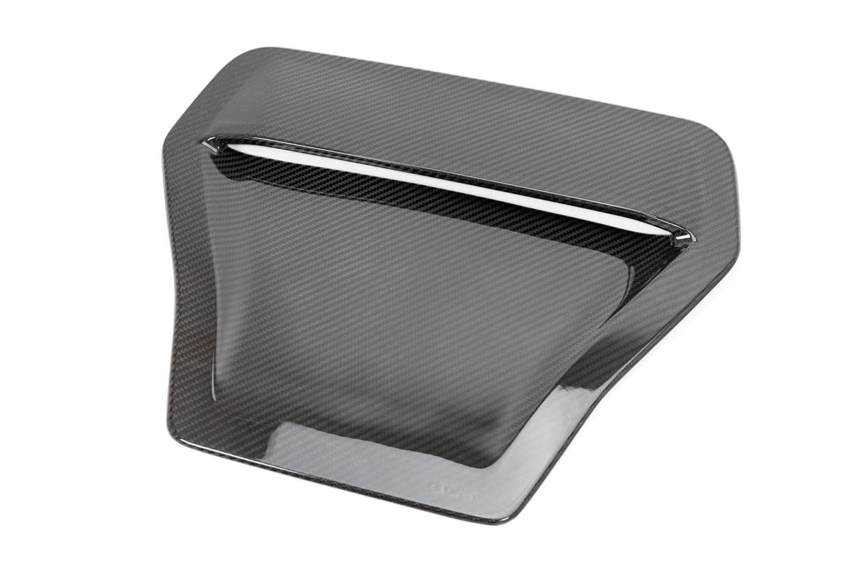 OLM LE Carbon Fiber Hood Scoop Cover 17-21 Honda Civic Type R