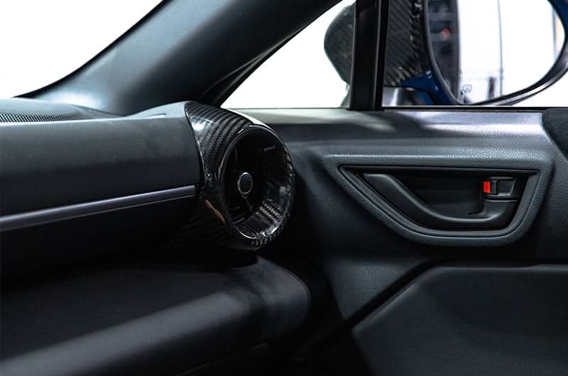 OLM LE Carbon Fiber Outer A/C Covers 2022 BRZ / GR86