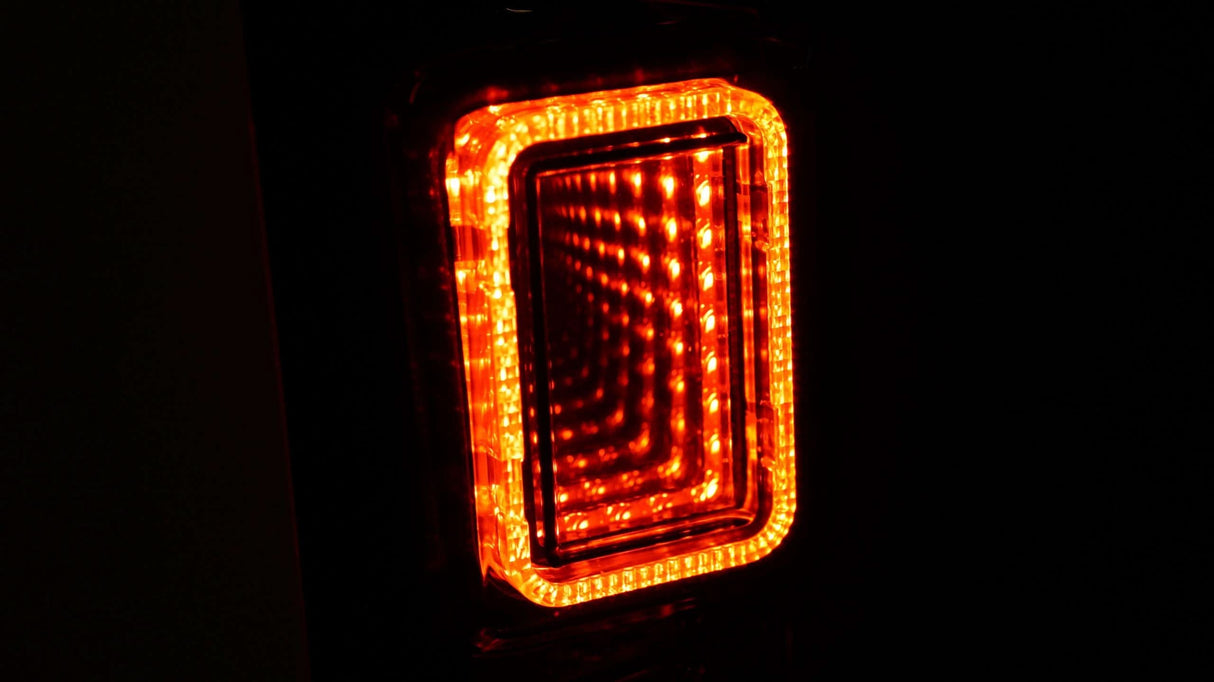 F150 Tail Lights For 15-20 Ford F-150 Tail Lights Red Infinite Series Sold as Set OLM