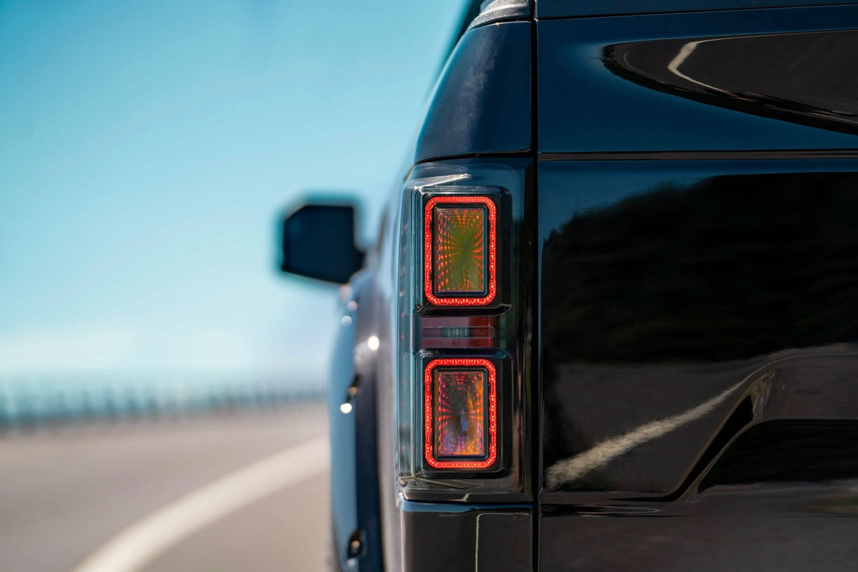 F150 Tail Lights For 15-20 Ford F-150 Tail Lights Smoked Infinite Series Sold as Set OLM