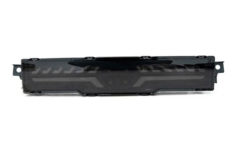 OLM V2 F1 Rear Fog Light (Smoke Lens, Black Base, White Bar) 2022 BRZ / GR86