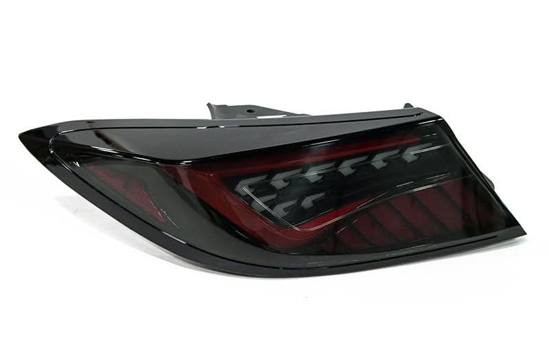 OLM Scythe Style LED Taillights Smoke Lens Black Base Red Bar 2022+ BRZ GR86