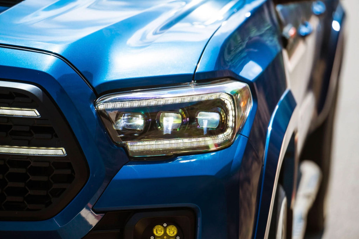Infinite Series Headlight and DRL Grille 2pc Bundle 16-23 Toyota Tacoma OLM Outside Line Motoring