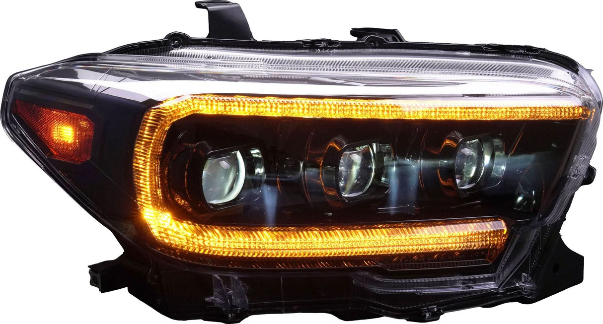 Infinite Series Headlight and DRL Grille 2pc Bundle 16-23 Toyota Tacoma OLM Outside Line Motoring