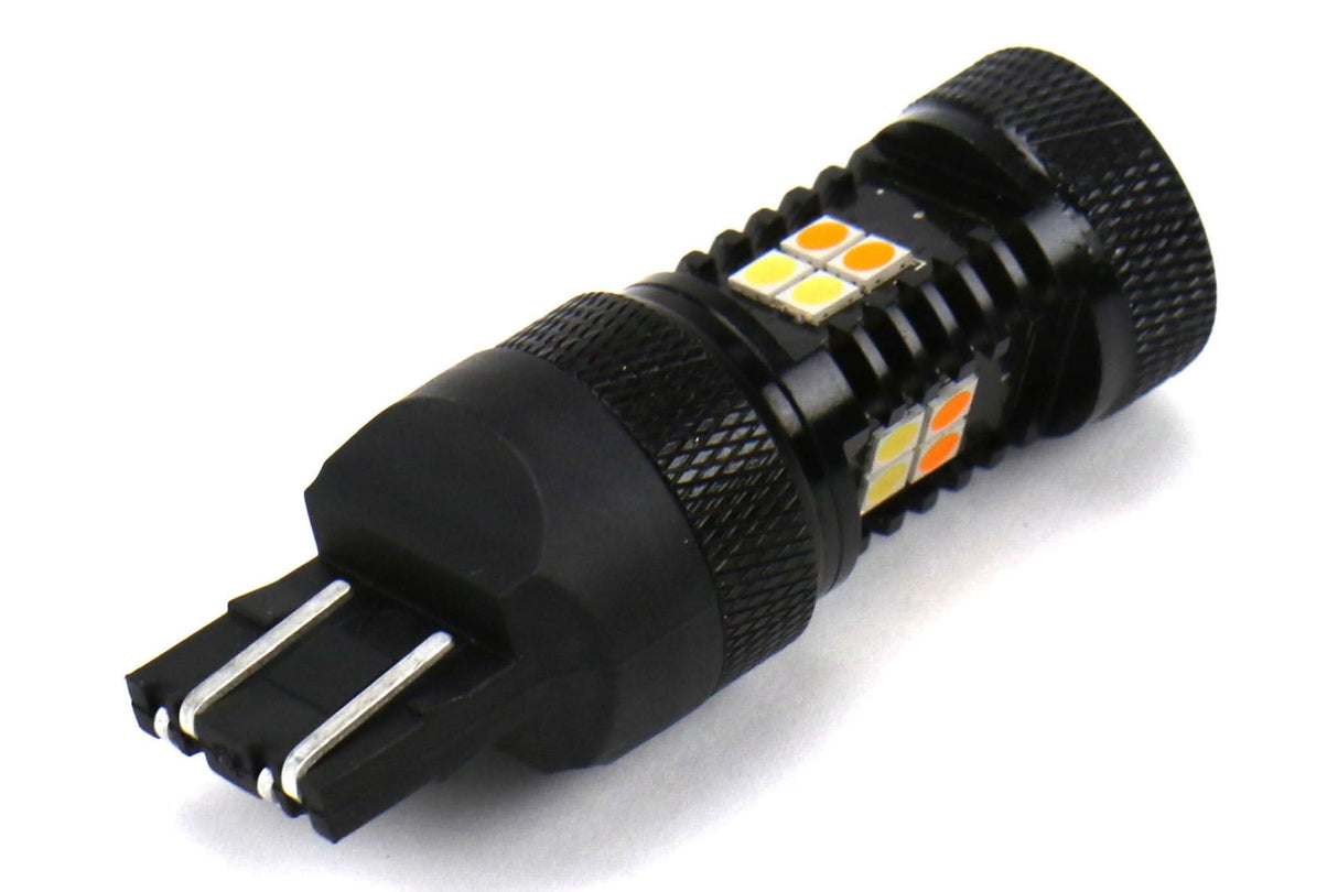 OLM Switchback Amber / White Turn Signal and Parking Light Bulb - 2013+ FR-S