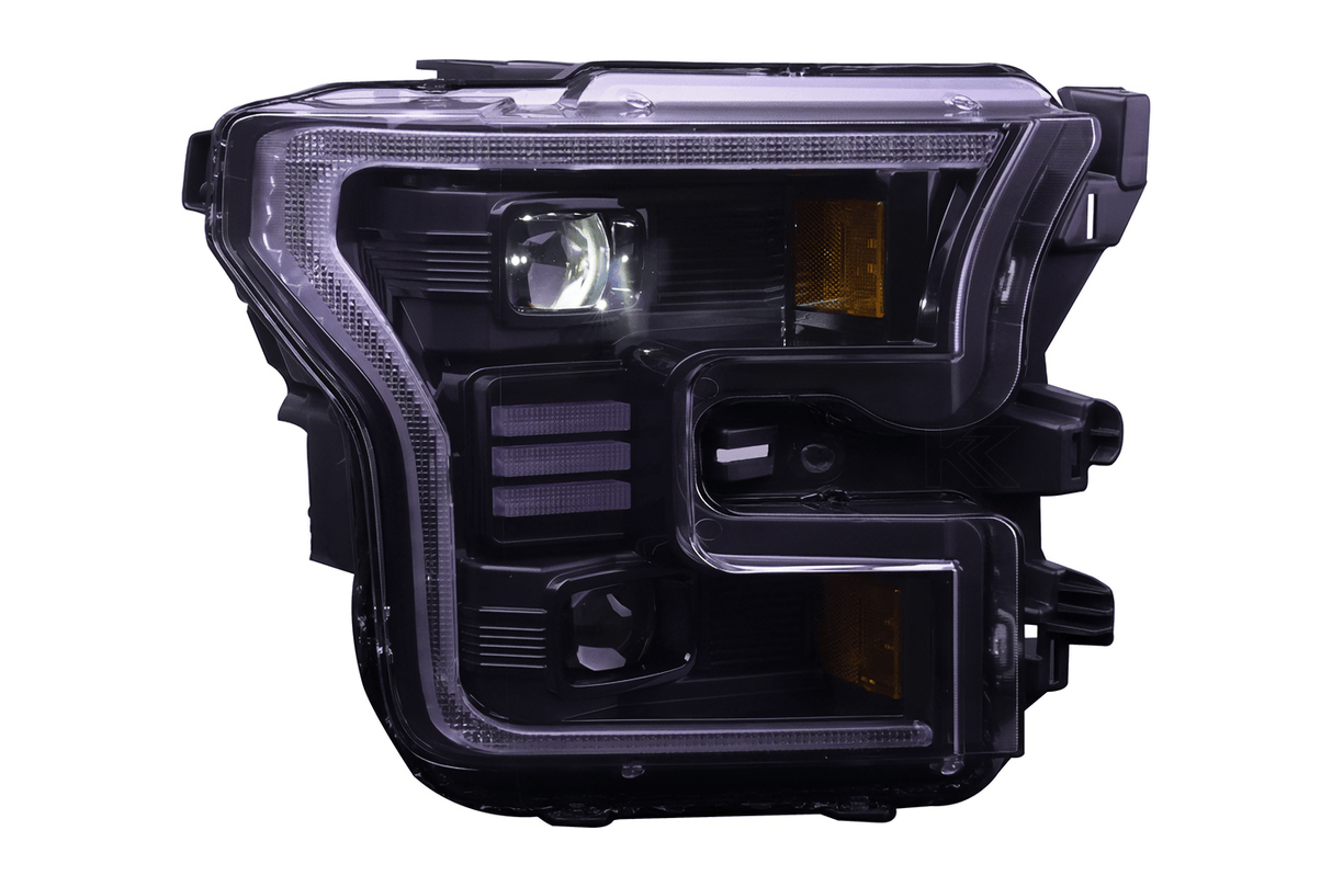 Ford F150 Gen 2 Clear with White DRL Essential Series Led Headlights (2015 - 2017) - K2 Industries