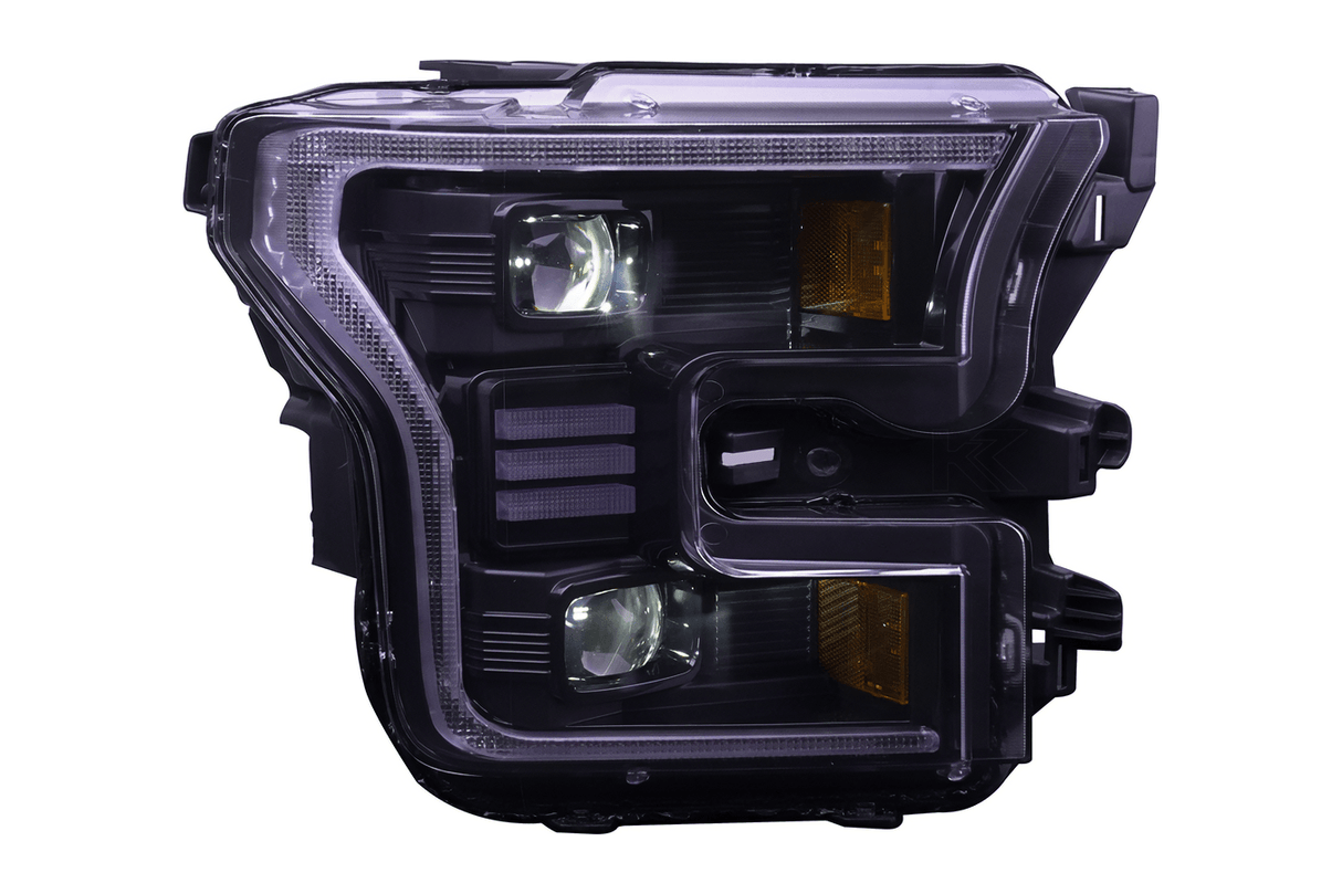 Ford F150 Gen 2 Clear with White DRL Essential Series Led Headlights (2015 - 2017) - K2 Industries