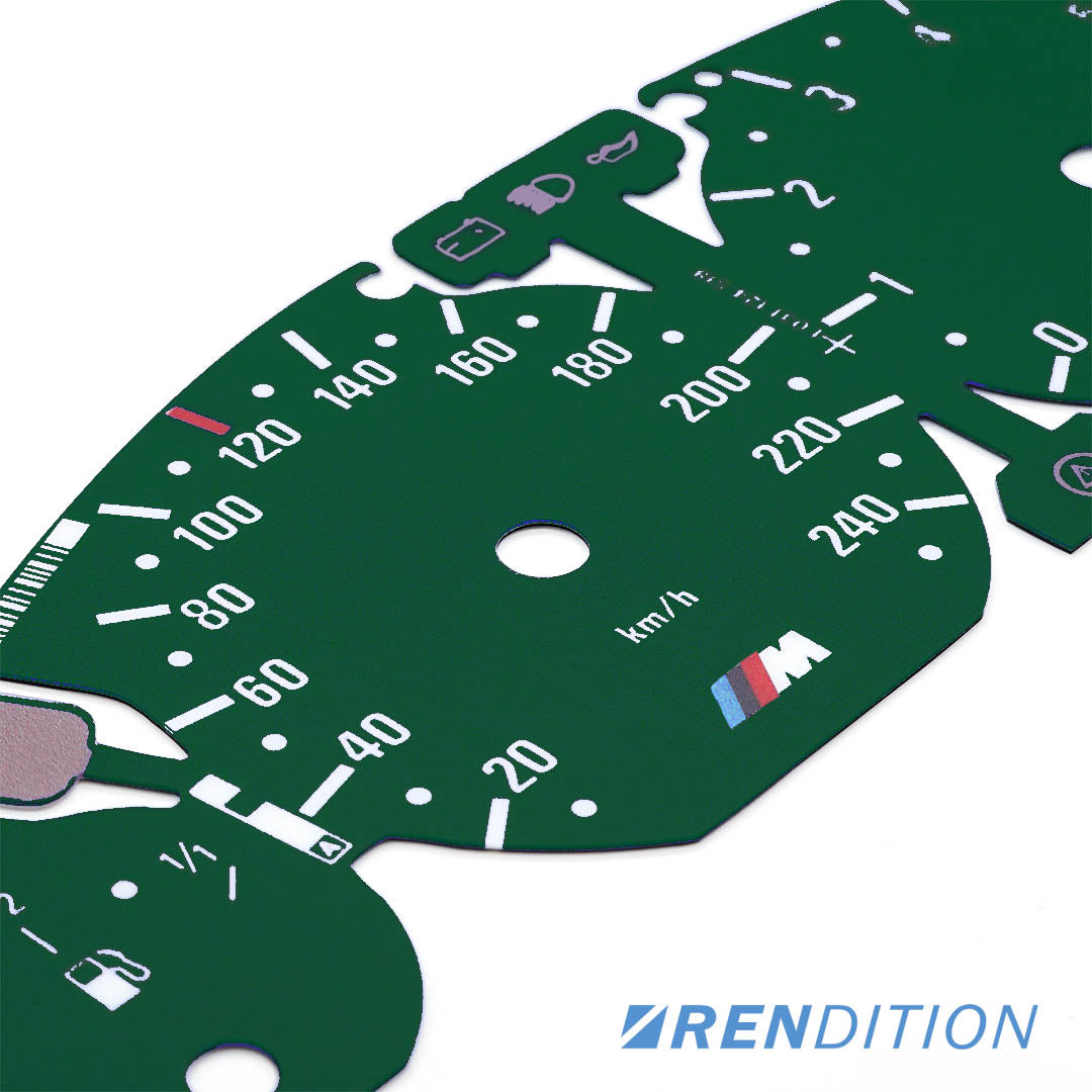 BMW E46 GAUGE FACE FOR M3 330 328 325 318 320 323 316 - K2 Industries