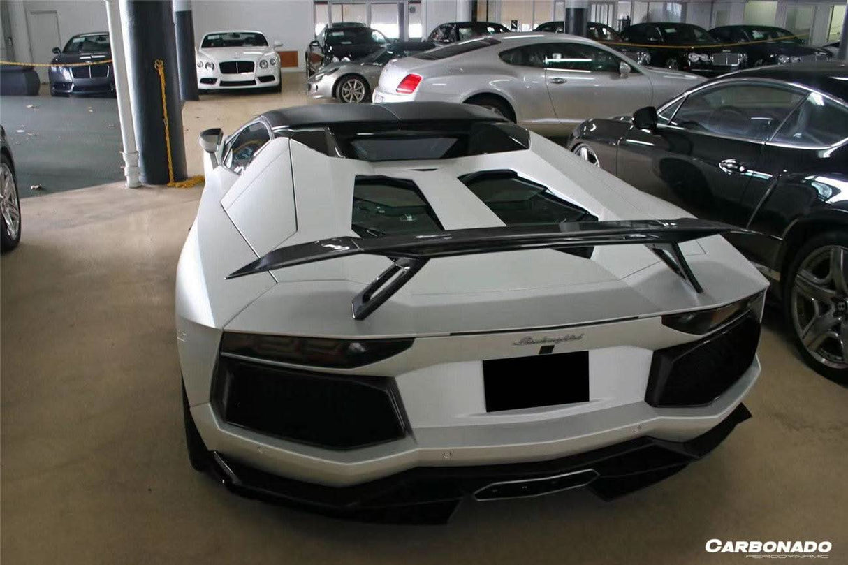 2011-2022 Lamborghini Aventador LP700 LP750 LP740 LP720 LP780 Coupe Roadster OTC Style Trunk Spoiler Wing with Base