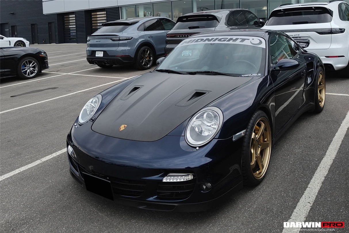 DarwinPRO 2005-2012 Porsche 911 997 Carrera & S & 4S & Turbo & 06-12 Cayman 987 GT2RS Style Hood