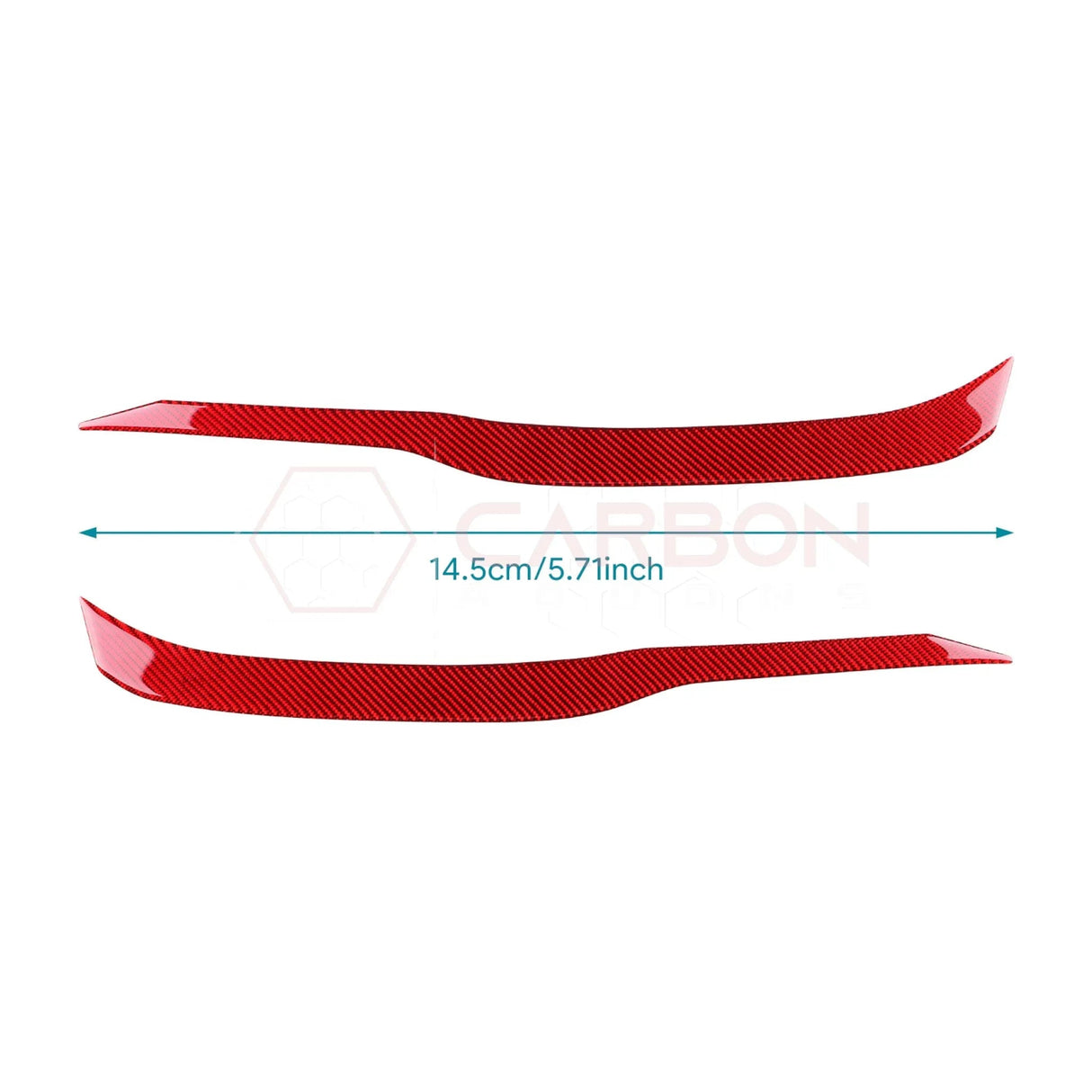 2024+ S650 Mustang Real Carbon Fiber Seat Control Upper Trim Overlay