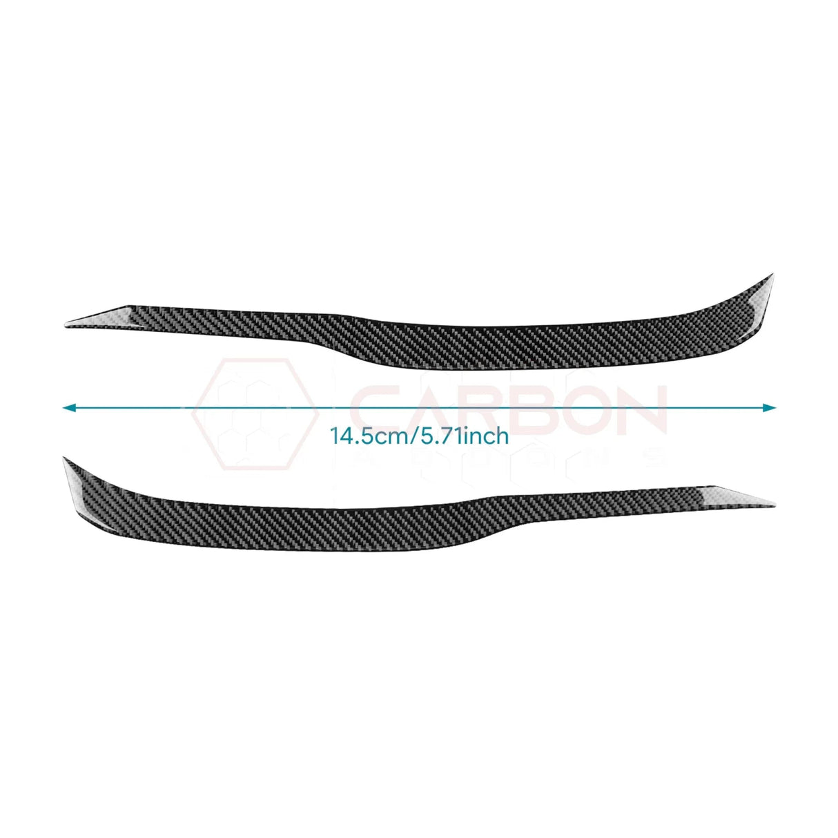 Real Carbon Fiber Seat Control Upper Trim Overlay for 2024+ Ford Mustang