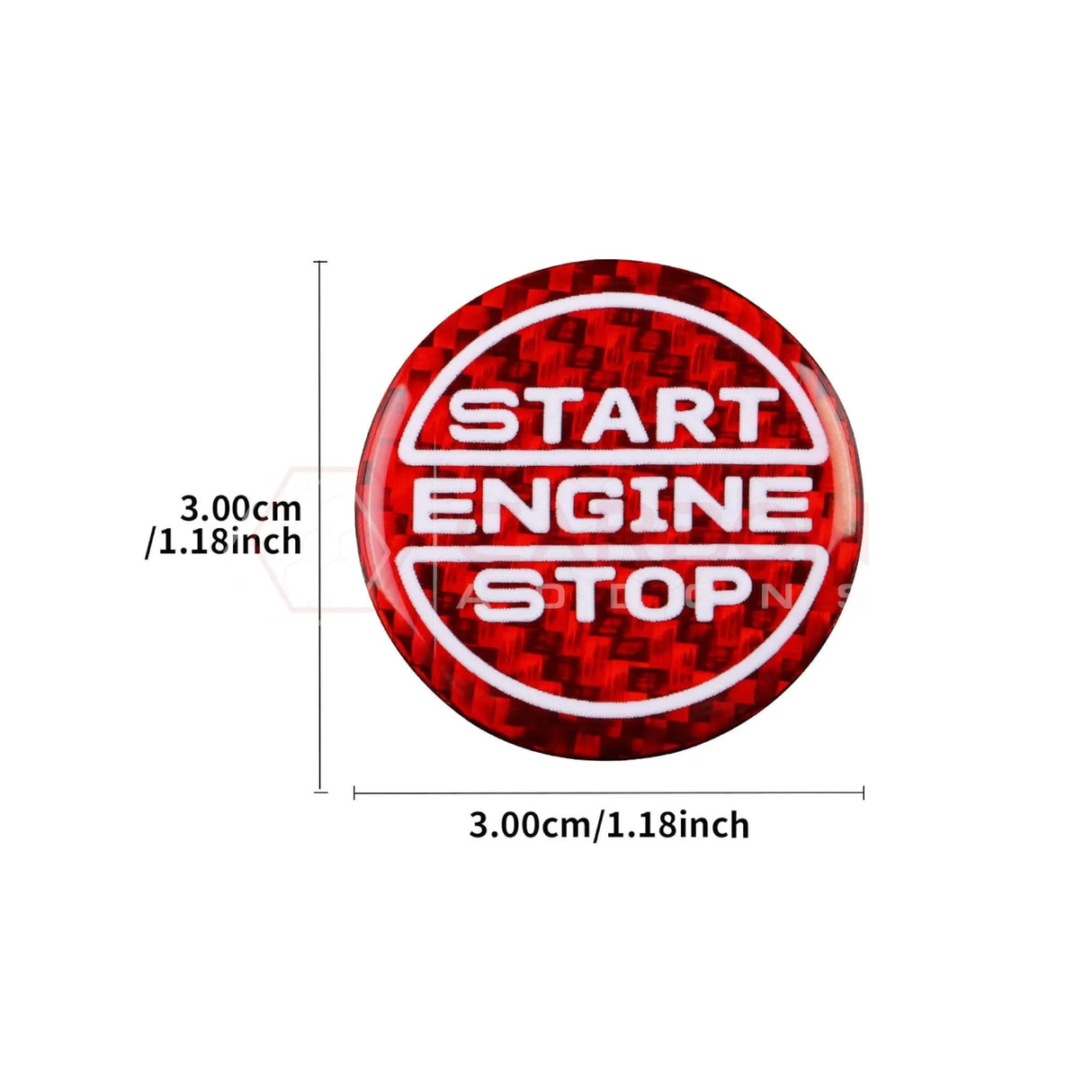 2024+ S650 Mustang Start Stop Button Cover
