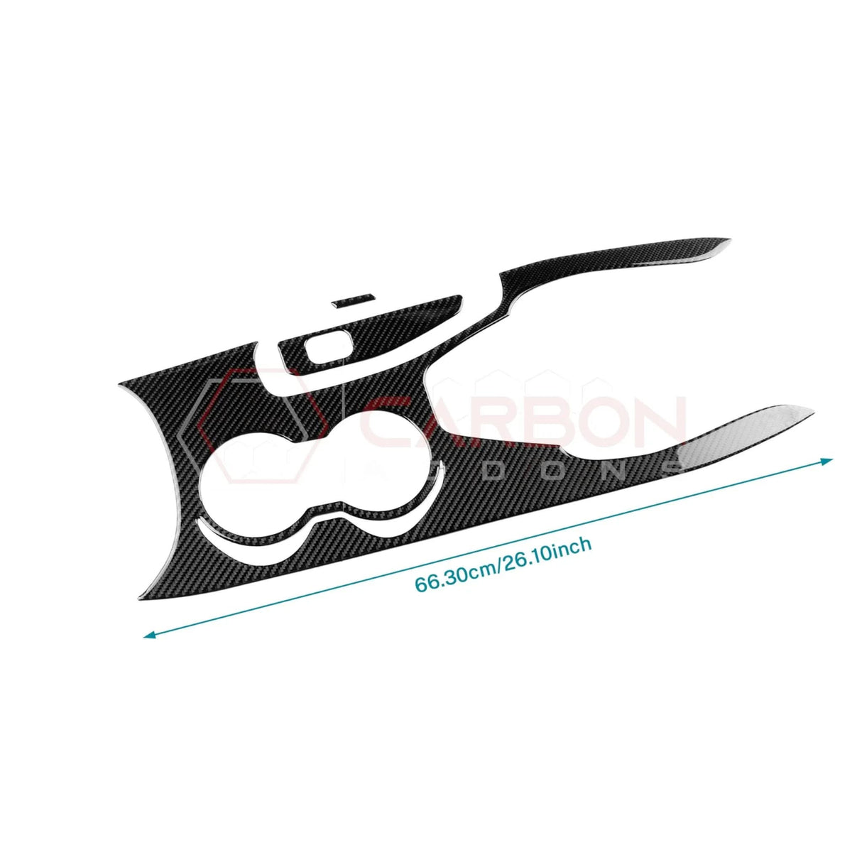 2024+ S650 Mustang Real Carbon Center Console Overlay