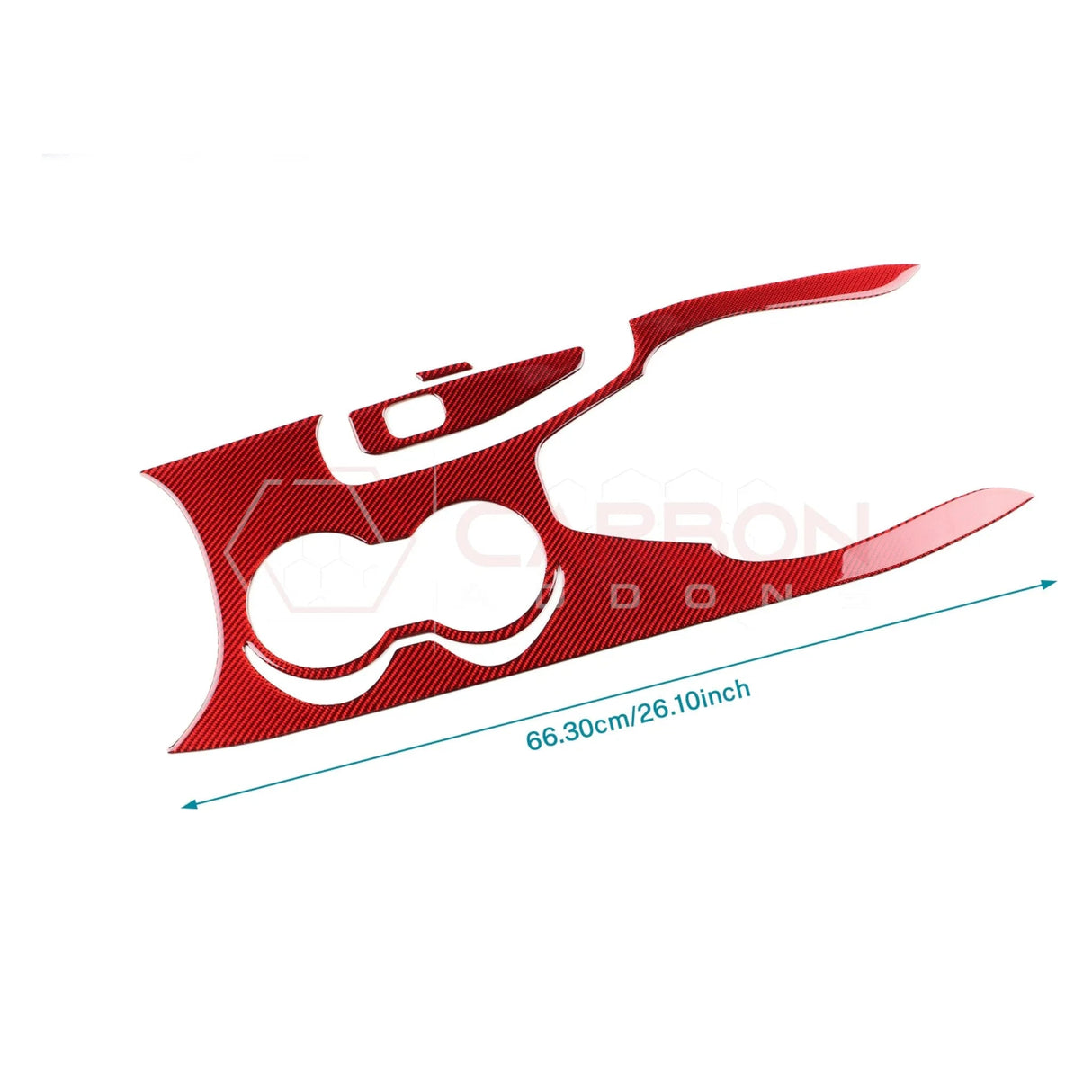 2024+ S650 Mustang Real Carbon Center Console Overlay