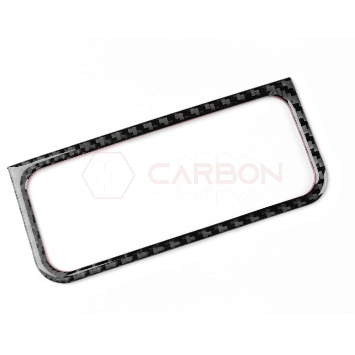 2024+ S650 Mustang Real Carbon Fiber Headlight Control Outer Trim Overlay