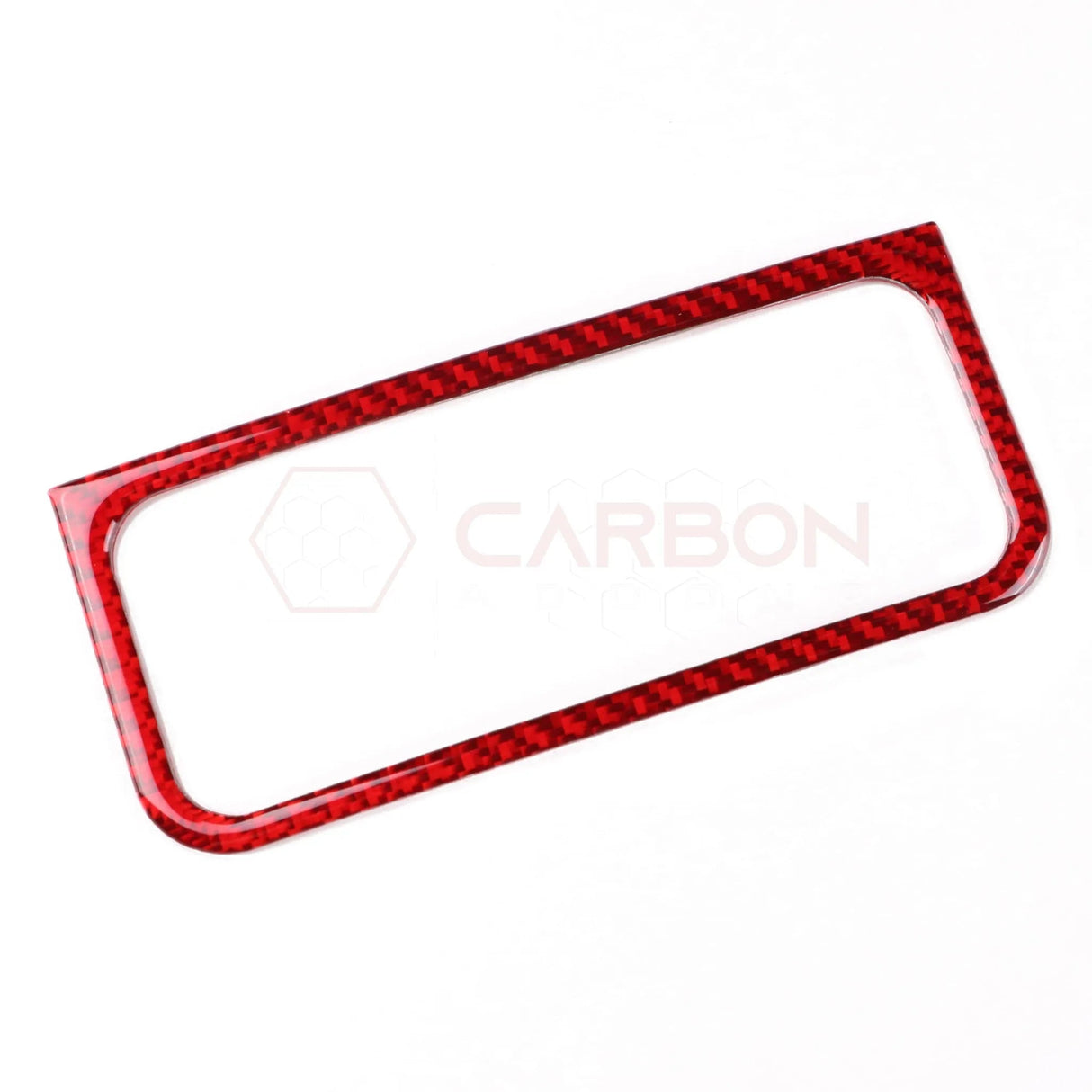 2024+ S650 Mustang Real Carbon Fiber Headlight Control Outer Trim Overlay