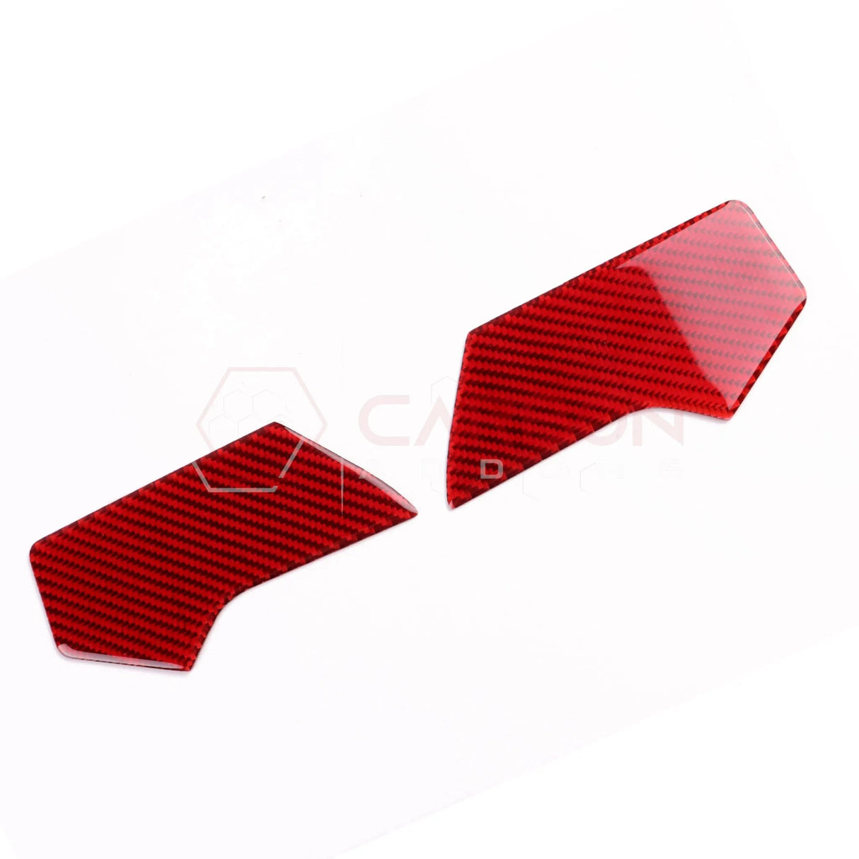 2024+ S650 Mustang Real Carbon Fiber Dash Side Panel Upper Trim Overlay