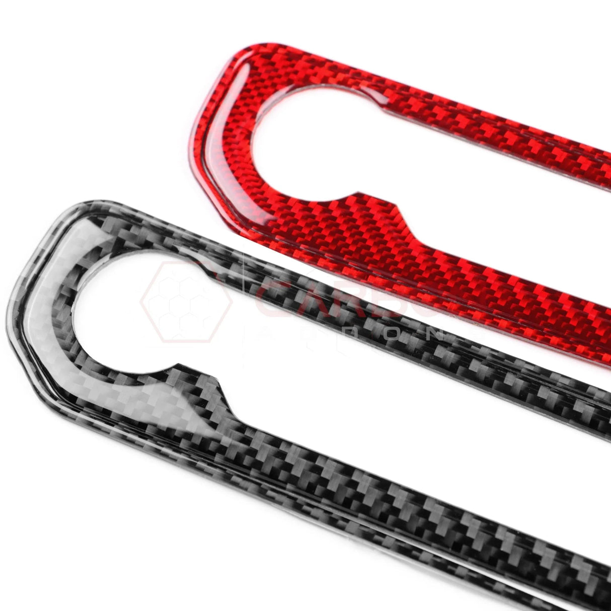 2024+ S650 Mustang Real Carbon Fiber Start and Control Button Trim Overlay