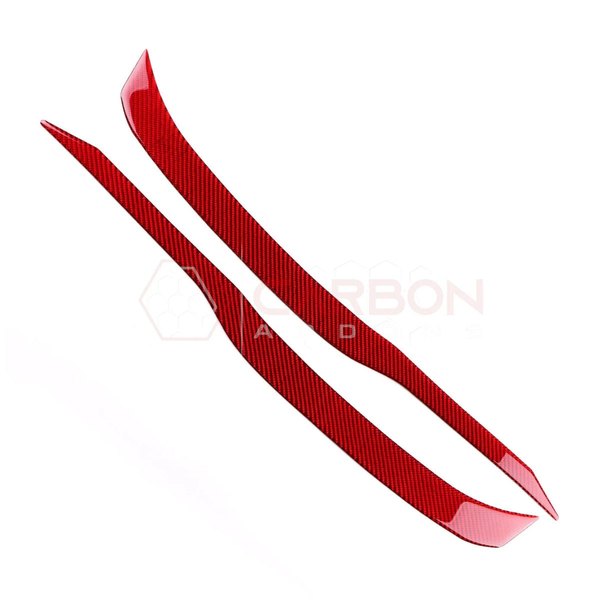 2024+ S650 Mustang Real Carbon Fiber Seat Control Upper Trim Overlay