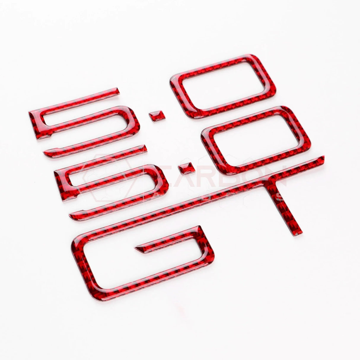 2024+ S650 Mustang GT Exterior Carbon Fiber Emblem Overlays
