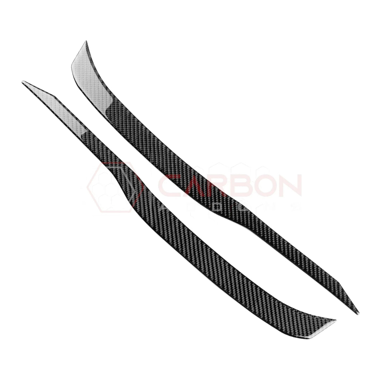 2024+ S650 Mustang Real Carbon Fiber Seat Control Upper Trim Overlay