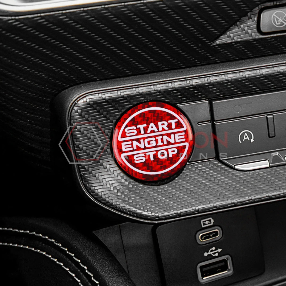 2024+ S650 Mustang Start Stop Button Cover