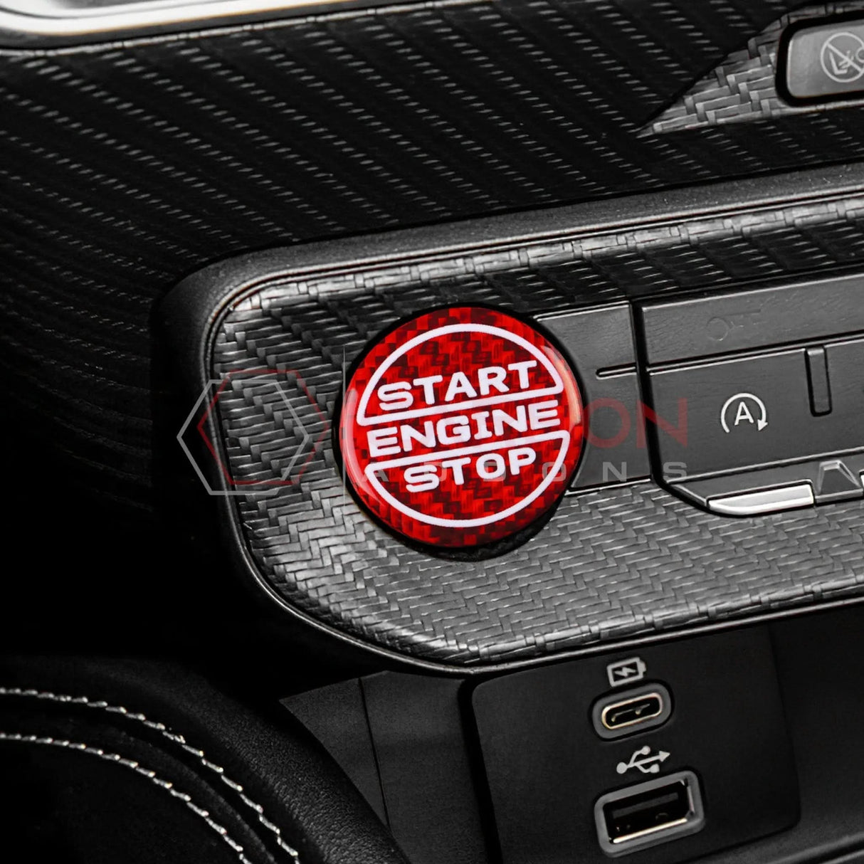 2024+ S650 Mustang Start Stop Button Cover
