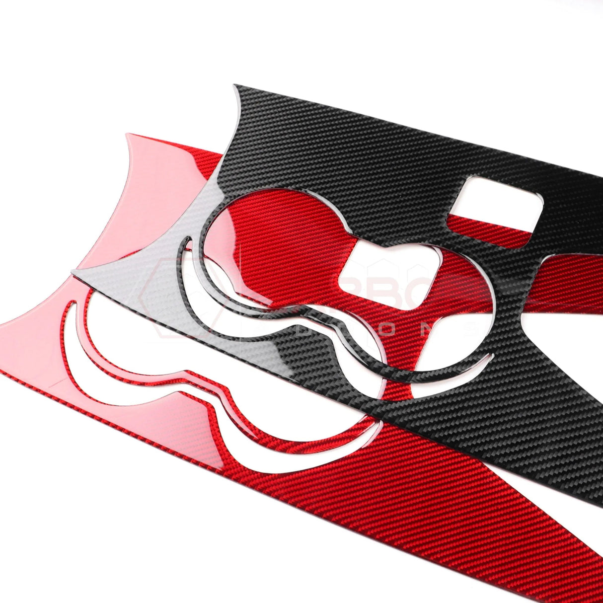 2024+ S650 Mustang Real Carbon Center Console Overlay