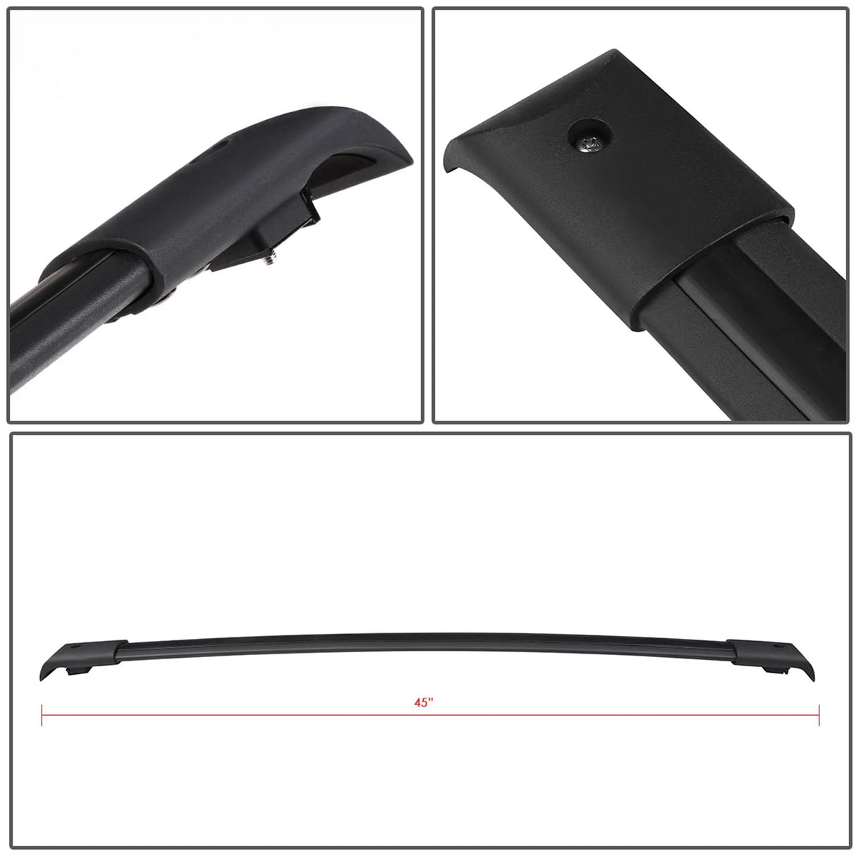 03-08 Honda Pilot Roof Rack Cross Bars Aluminum