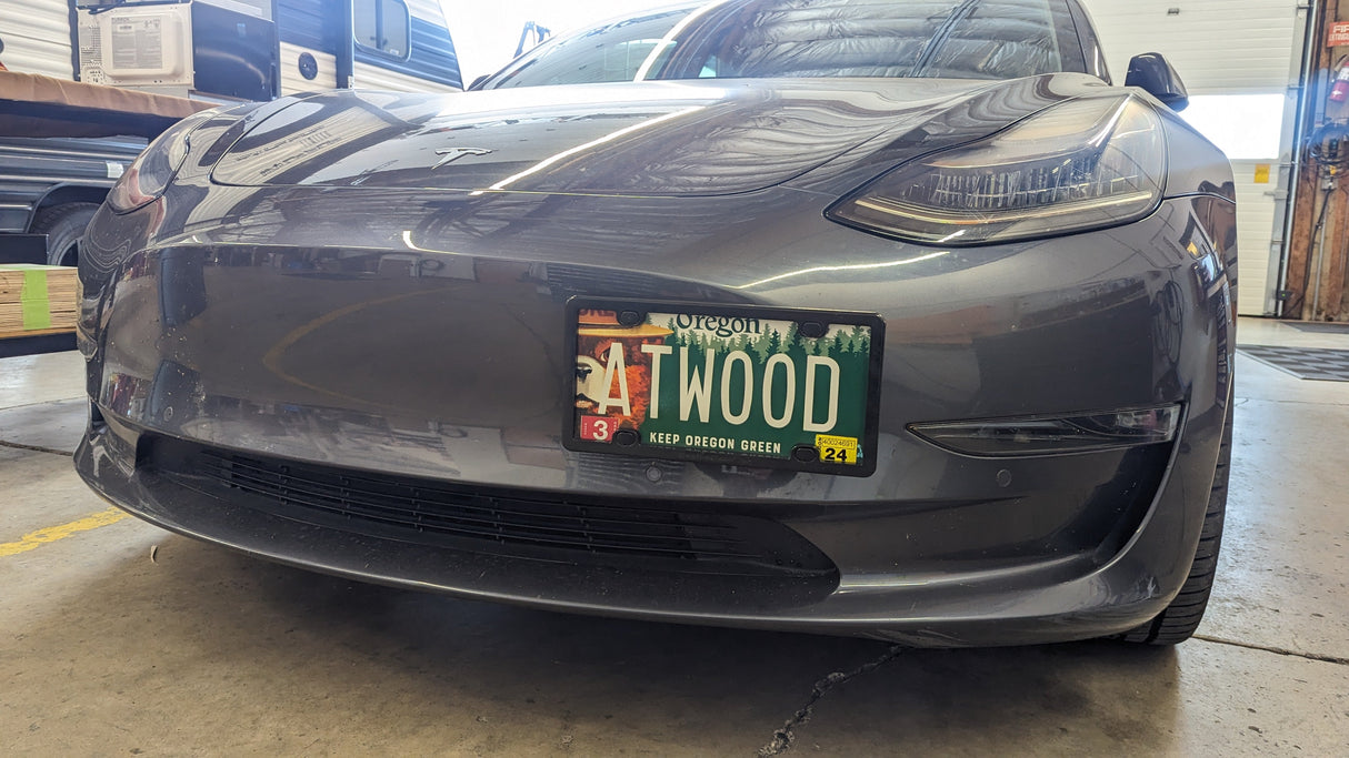 Tesla 17-24 Model 3 License Plate Holder