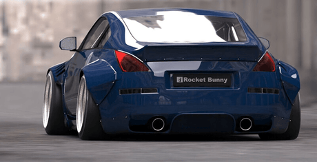 Nissan Fairlady 350z MaxStyle Rear Diffuser (2002 - 2008) - K2 Industries