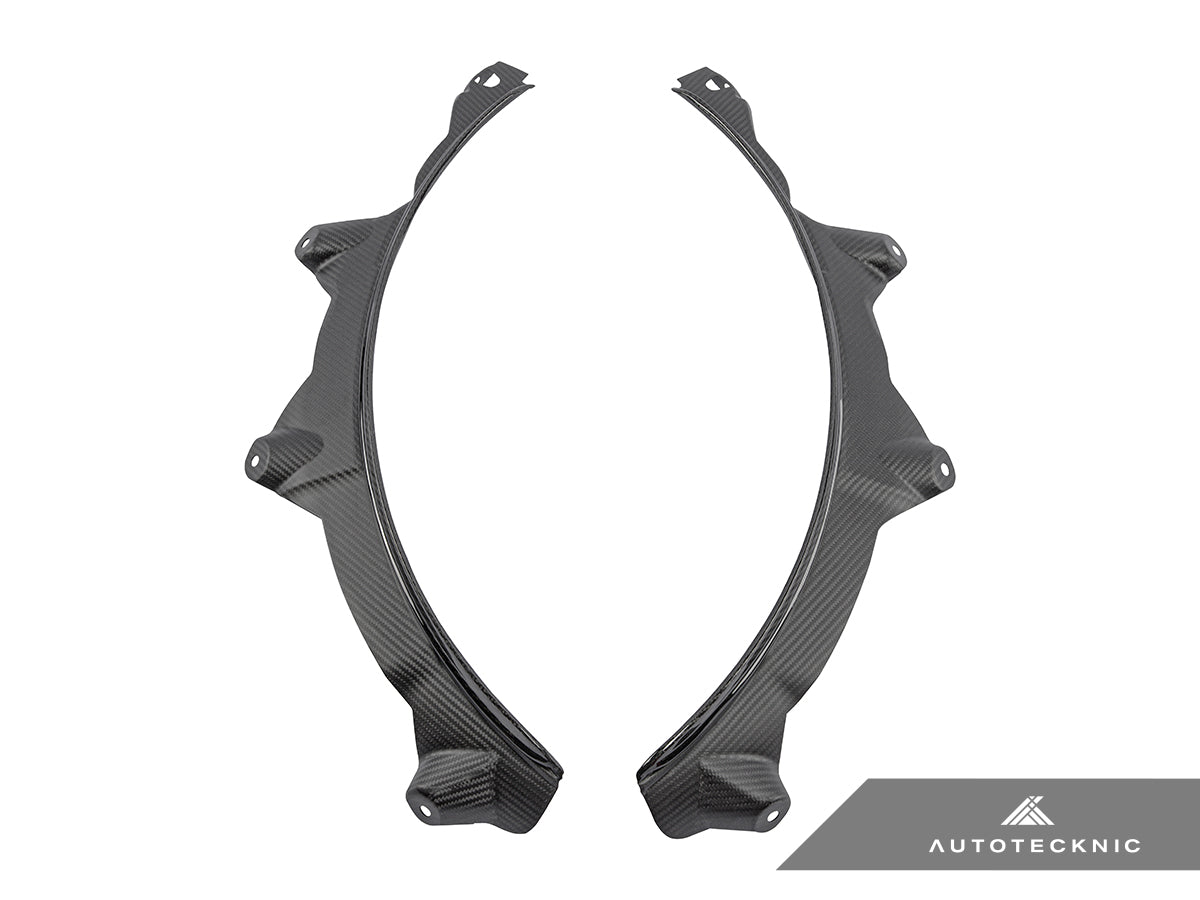 AutoTecknic Carbon Fiber Rear Wheel Arch Extension Set - BMW F90 M5