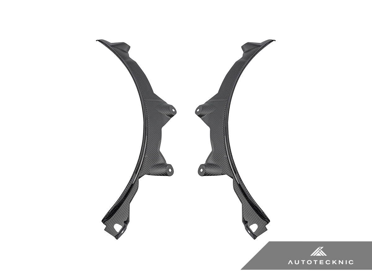 AutoTecknic Carbon Fiber Rear Wheel Arch Extension Set - BMW F90 M5