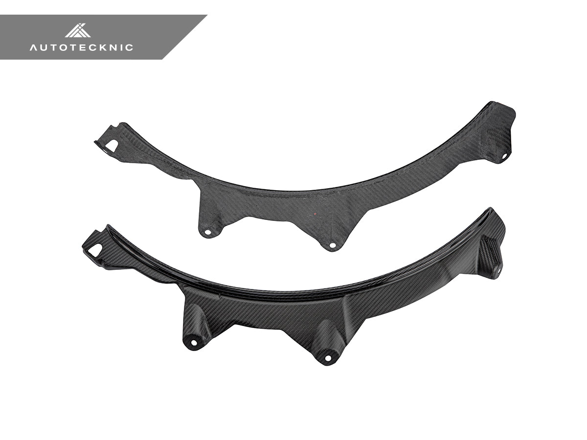 AutoTecknic Carbon Fiber Rear Wheel Arch Extension Set - BMW F90 M5