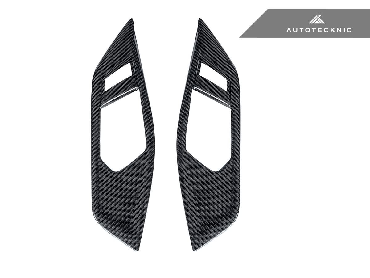 AutoTecknic Dry Carbon Window Switch Panel Trim Set - BMW G22 4-Series