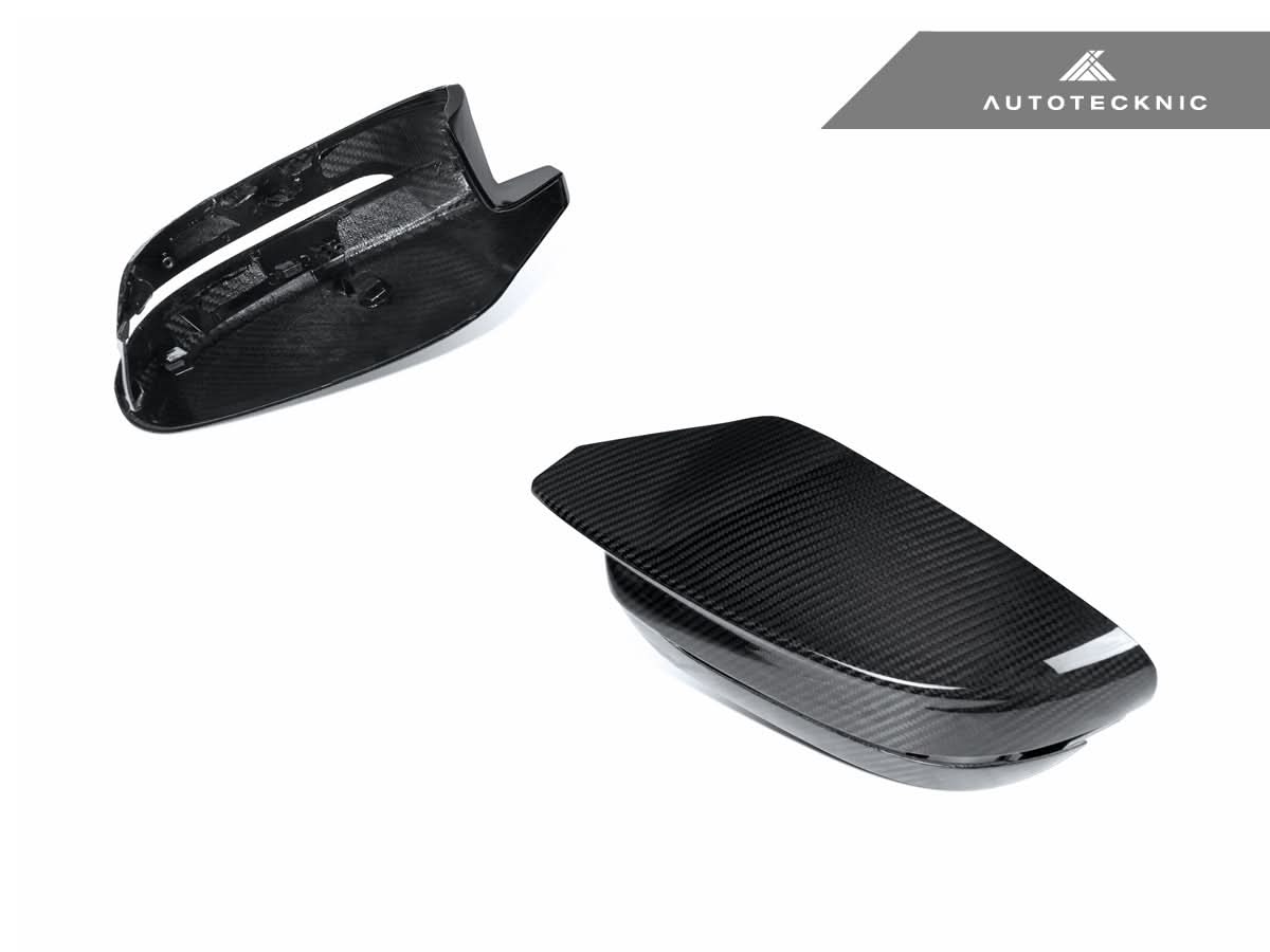 AutoTecknic Dry Carbon Fiber Mirror Covers - BMW G87 M2