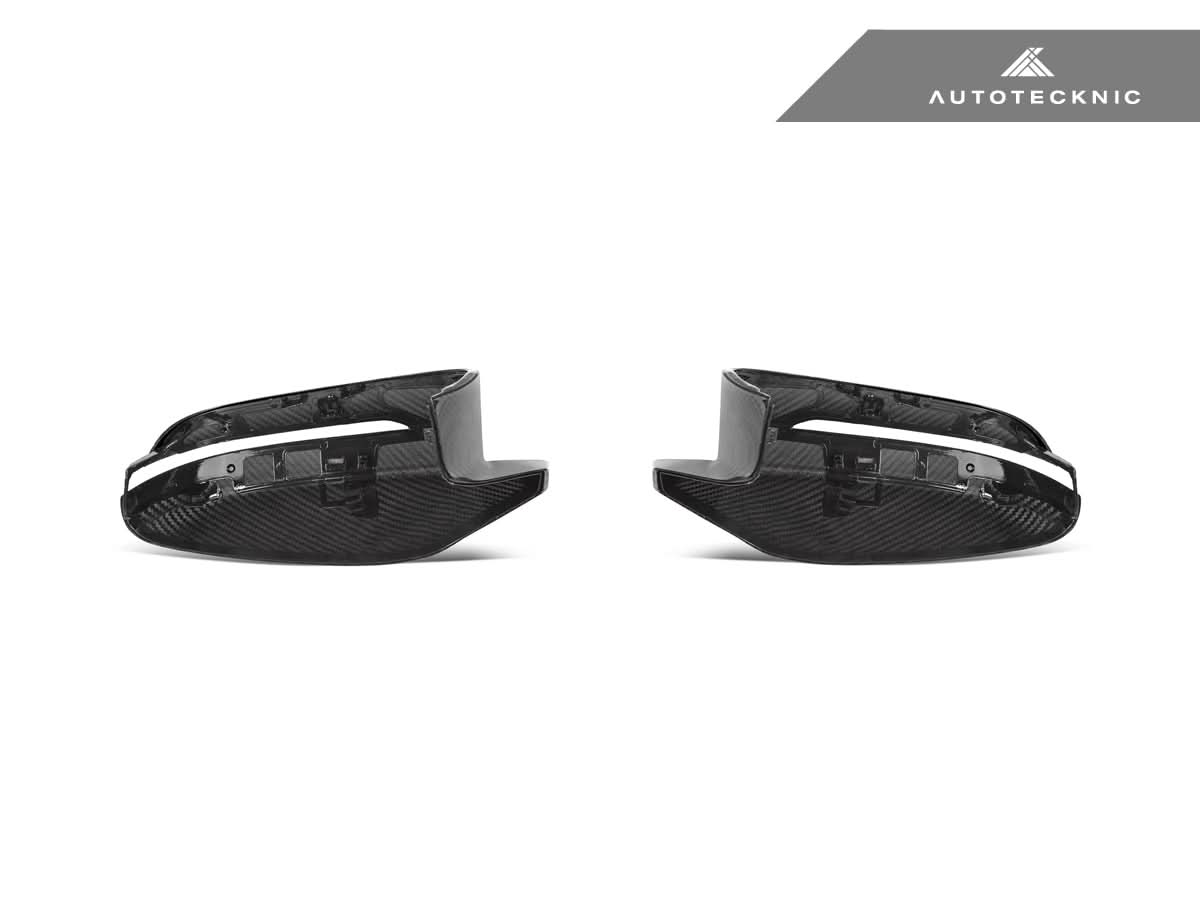 AutoTecknic Dry Carbon Fiber Mirror Covers - BMW G87 M2