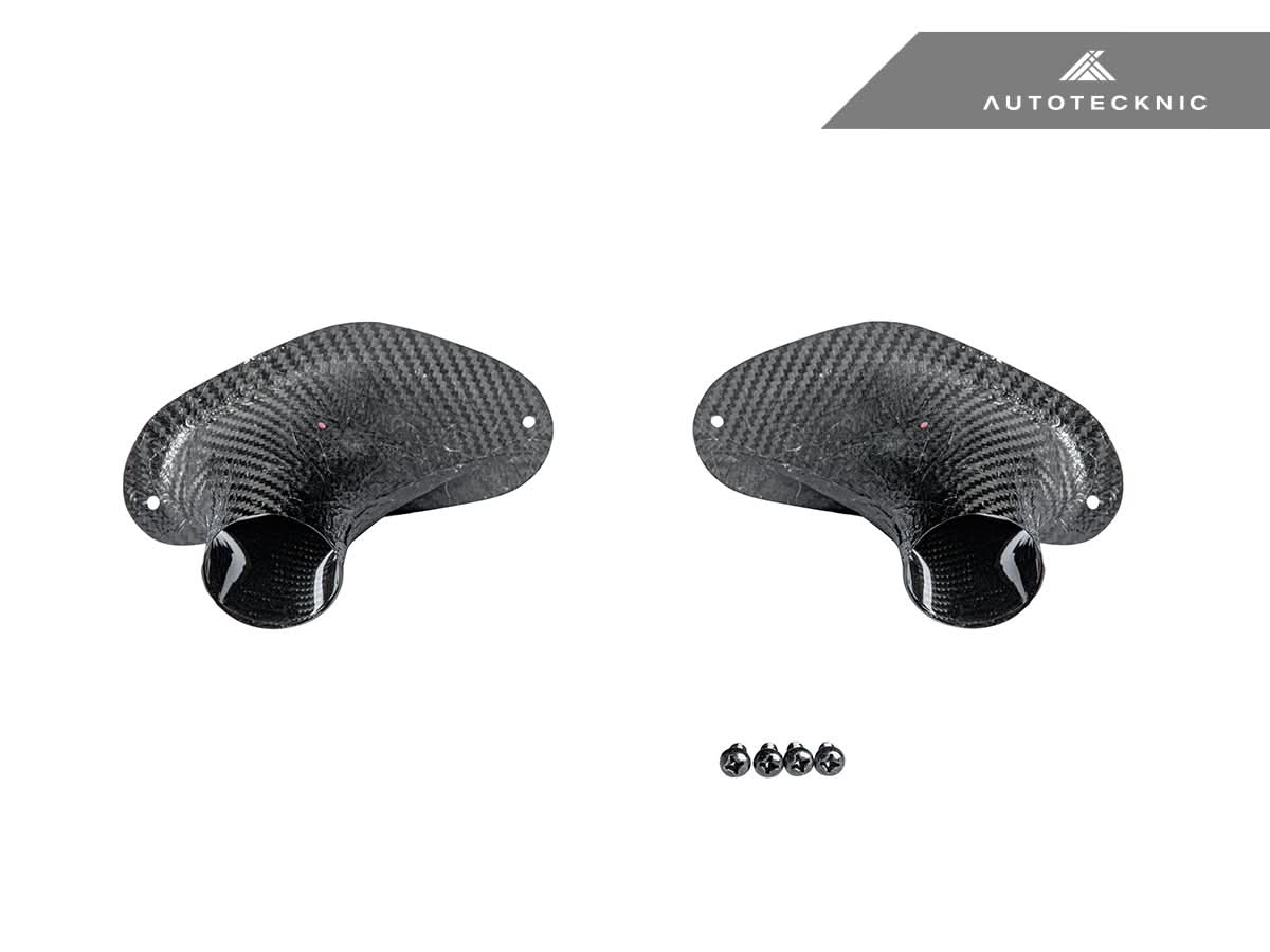 AutoTecknic Dry Carbon Brake Cooling Ducts - BMW F87 M2 Competition | M2 CS