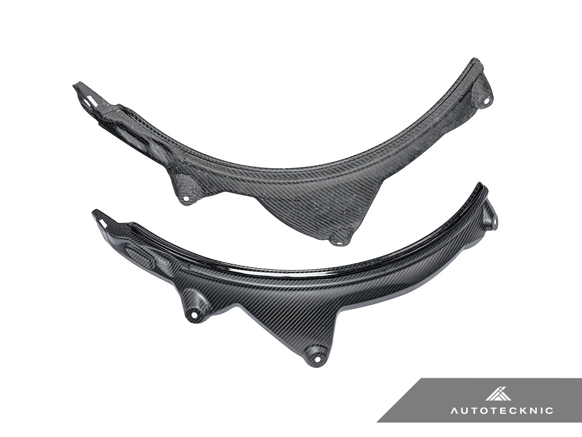 AutoTecknic Carbon Fiber Rear Wheel Arch Extension Set - F93 M8 Gran Coupe