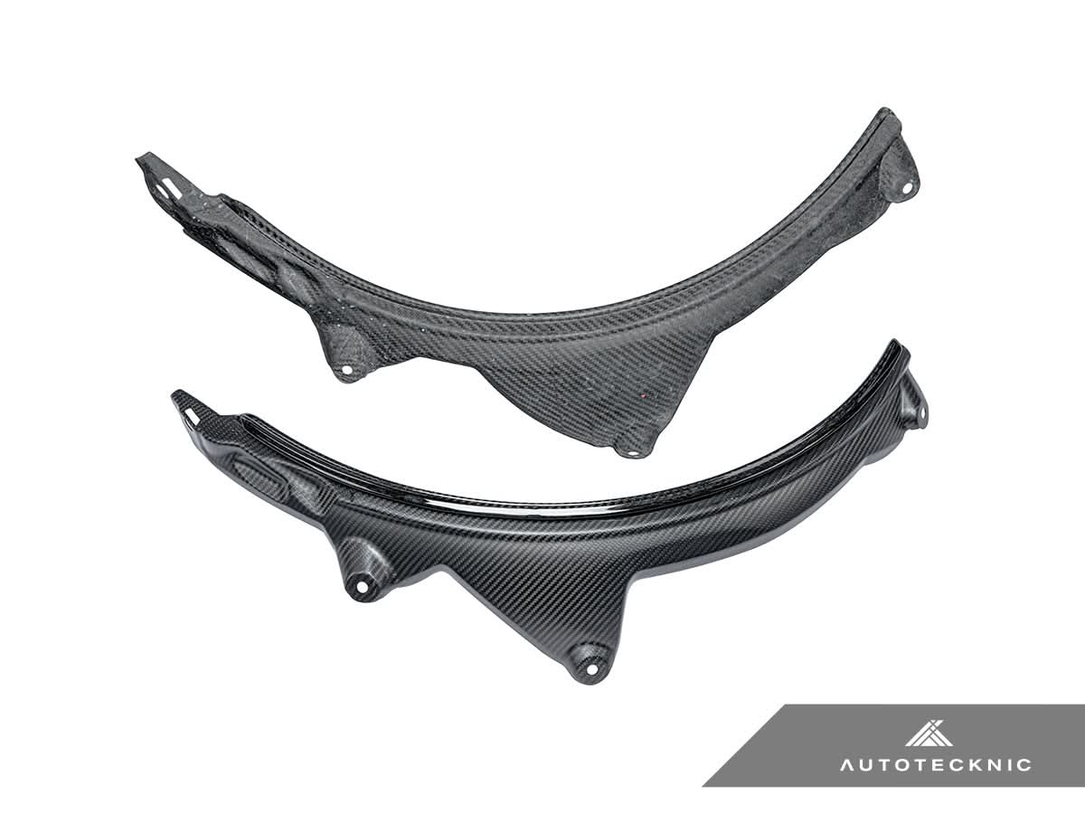 AutoTecknic Carbon Fiber Rear Wheel Arch Extension Set - BMW F93 M8 Gran Coupe