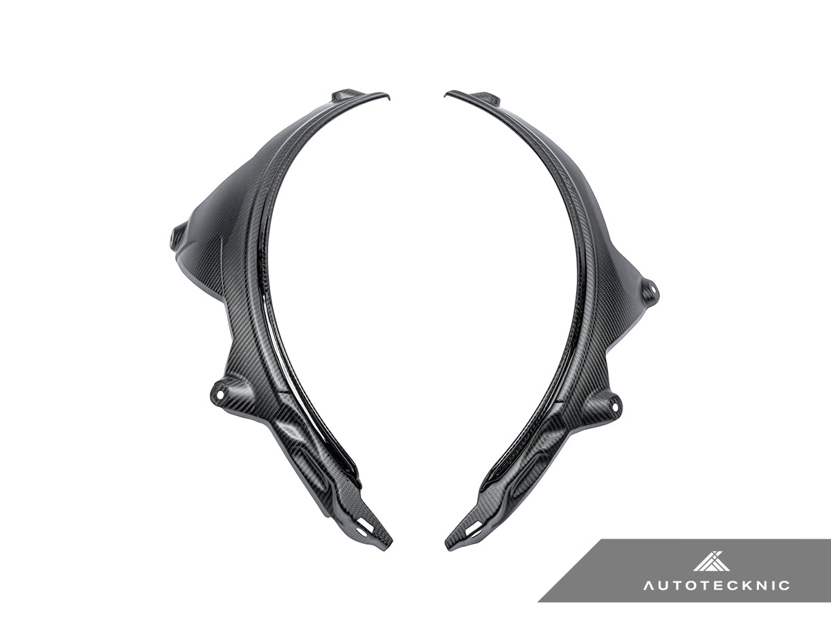 AutoTecknic Carbon Fiber Rear Wheel Arch Extension Set - F93 M8 Gran Coupe