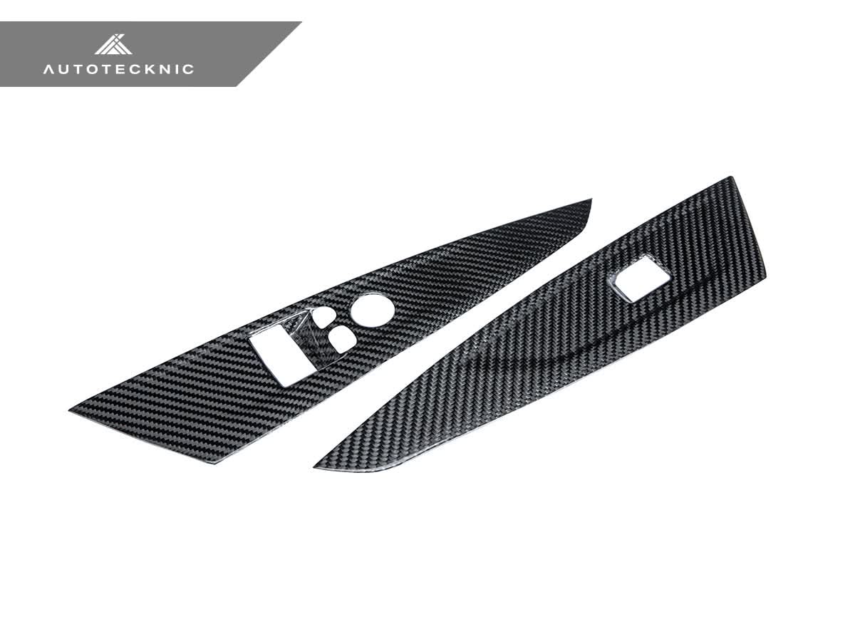 AutoTecknic Dry Carbon Interior Door Handle Trim Set - BMW G82/ G83 M4