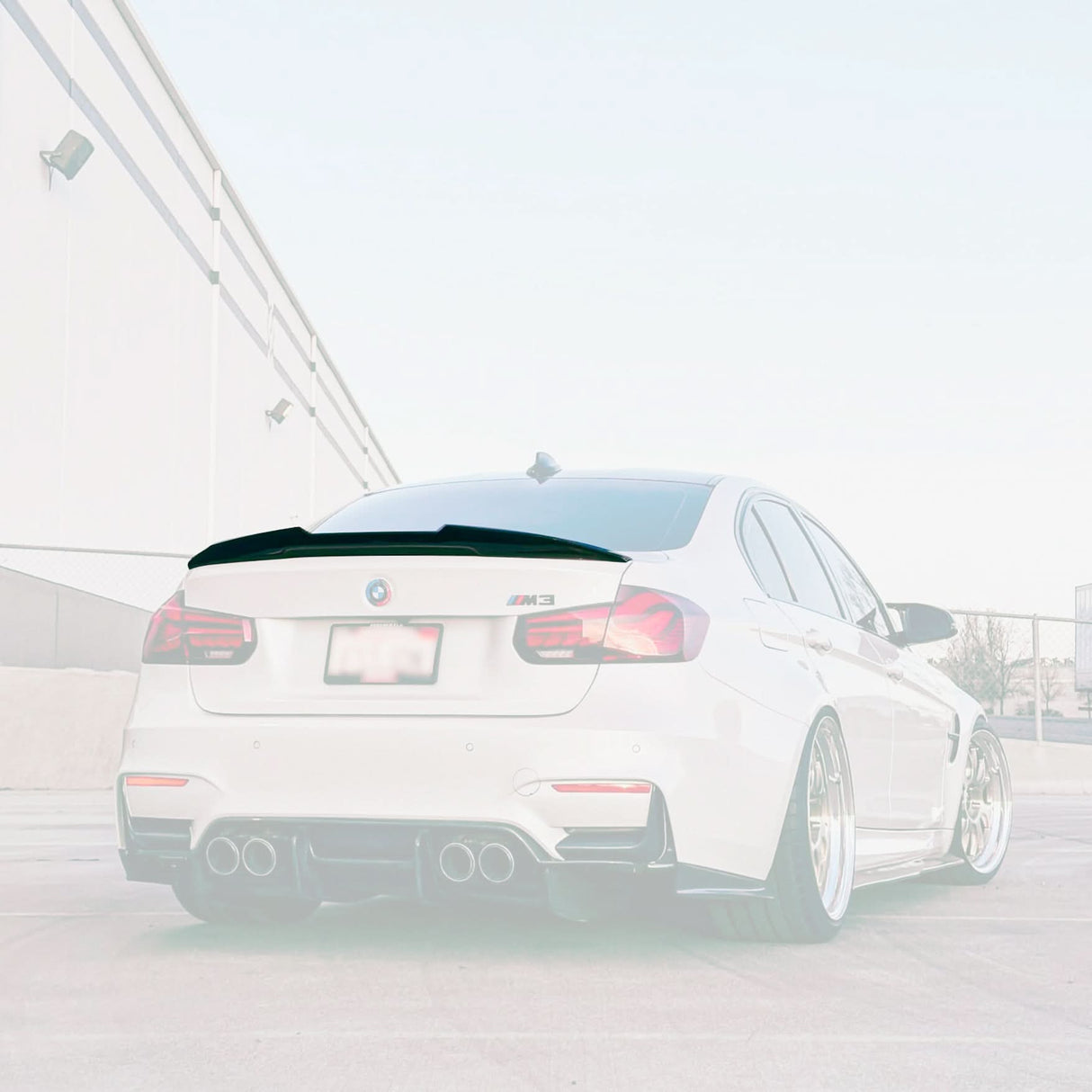 Carbon Fiber Rear Trunk Spoiler for BMW F30 3 Series & F80 M3 Sedan (2013–2019)
