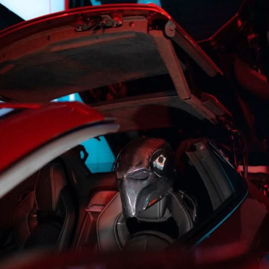 Carbon Fiber Universal Mask