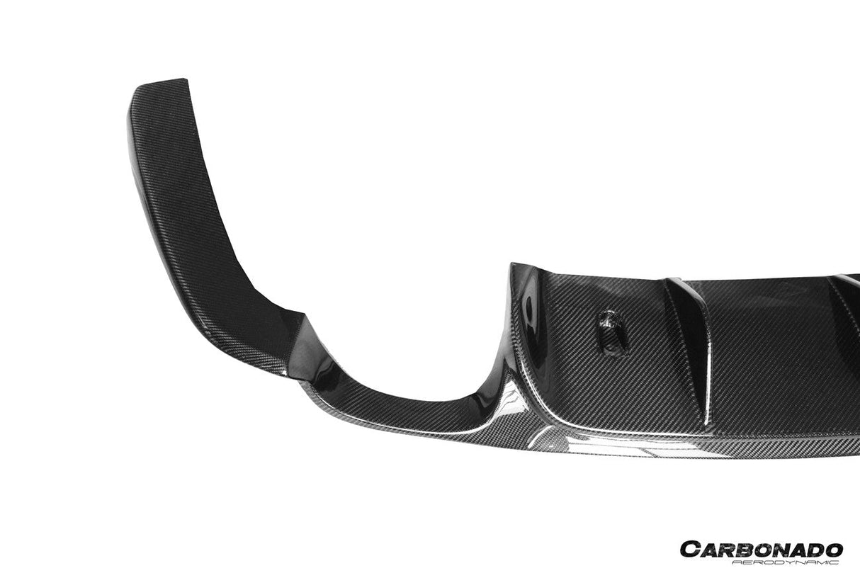 2012-2015 Porsche 911 991.1 Carrera S 2C GT3V Style Rear Bumper With Diffuser (For Quad-Exhaust)