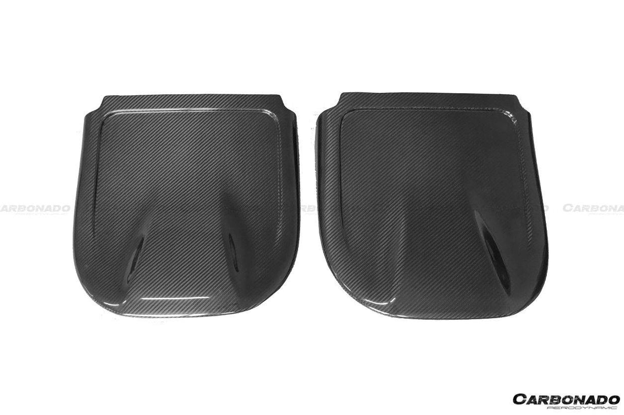 2014-2017 Infiniti Q50 Sedan OEM Style Dry Carbon Fiber Seat back Replacement